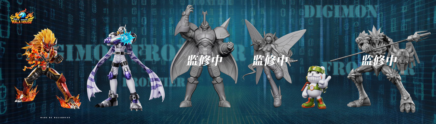 MALA House Studio - Agnimon X Wolfmon X Chackmon [3 Variants]