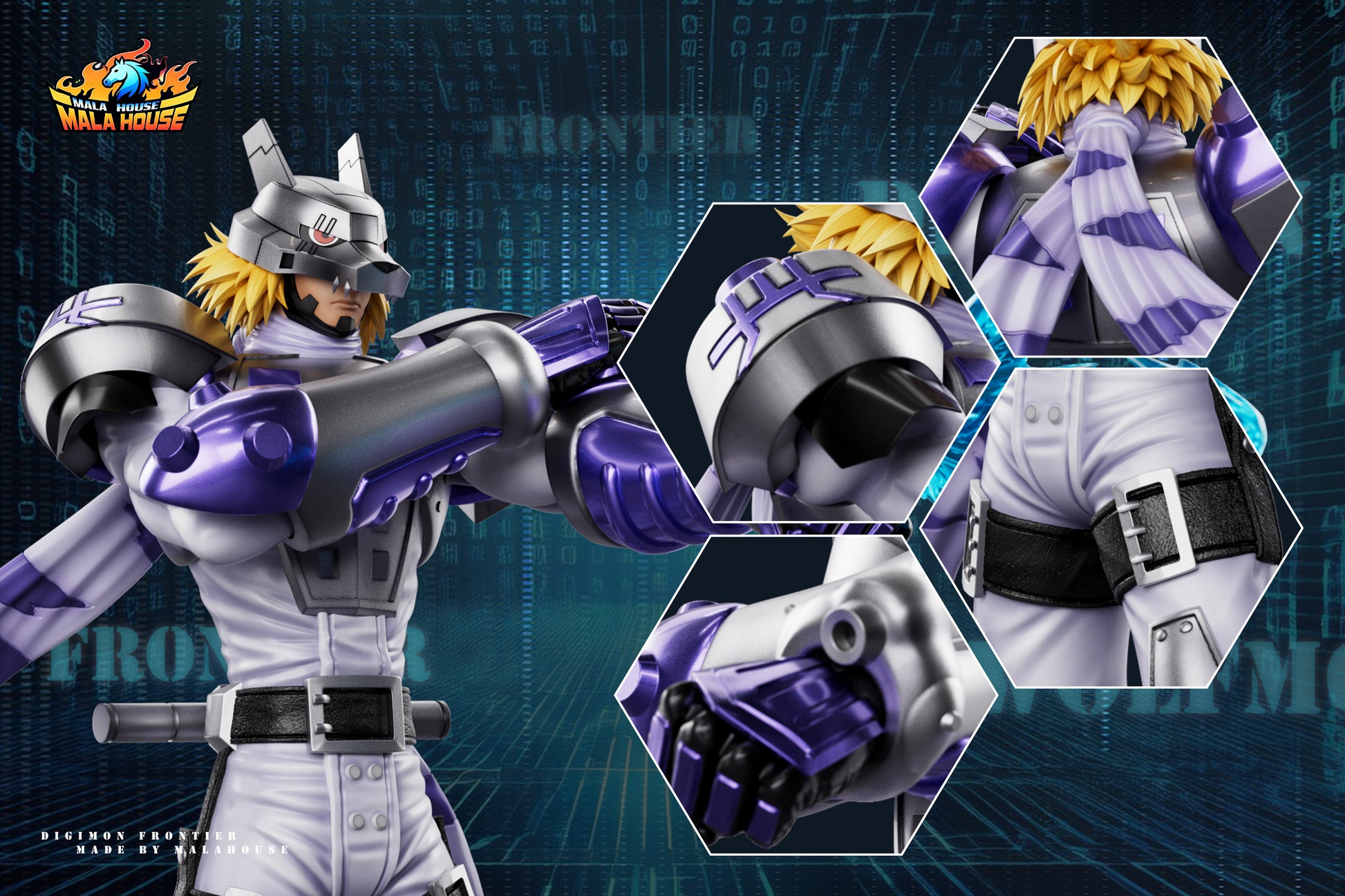 MALA House Studio - Agnimon X Wolfmon X Chackmon [3 Variants]