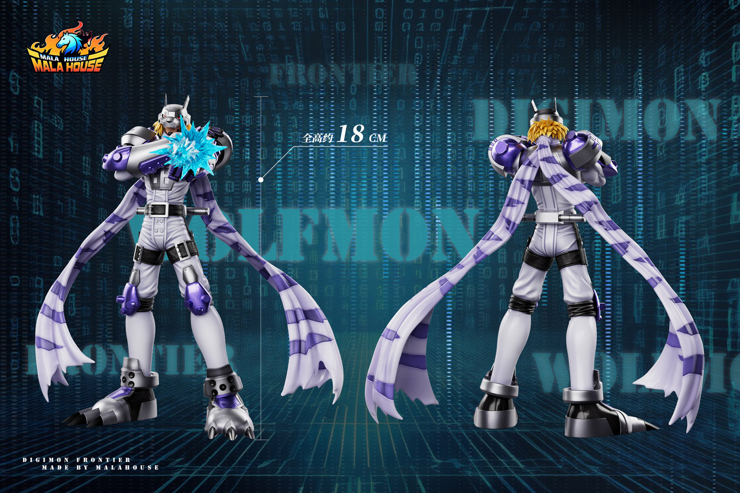 MALA House Studio - Agnimon X Wolfmon X Chackmon [3 Variants]