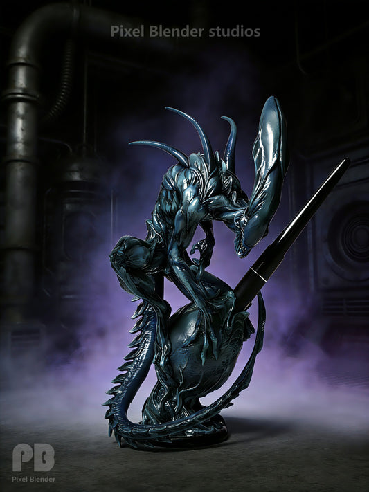 Pixel Blender Studio x PB Studio - Pen Holder Alien