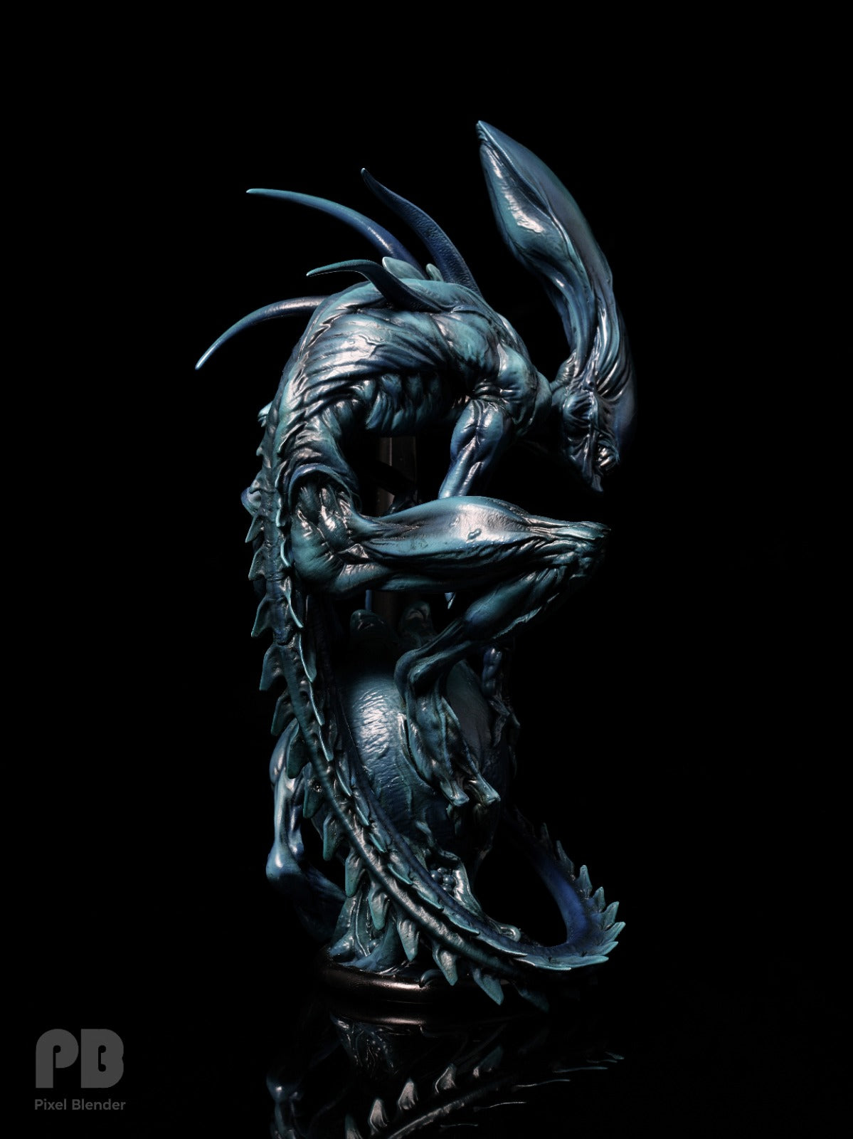 Pixel Blender Studio x PB Studio - Pen Holder Alien