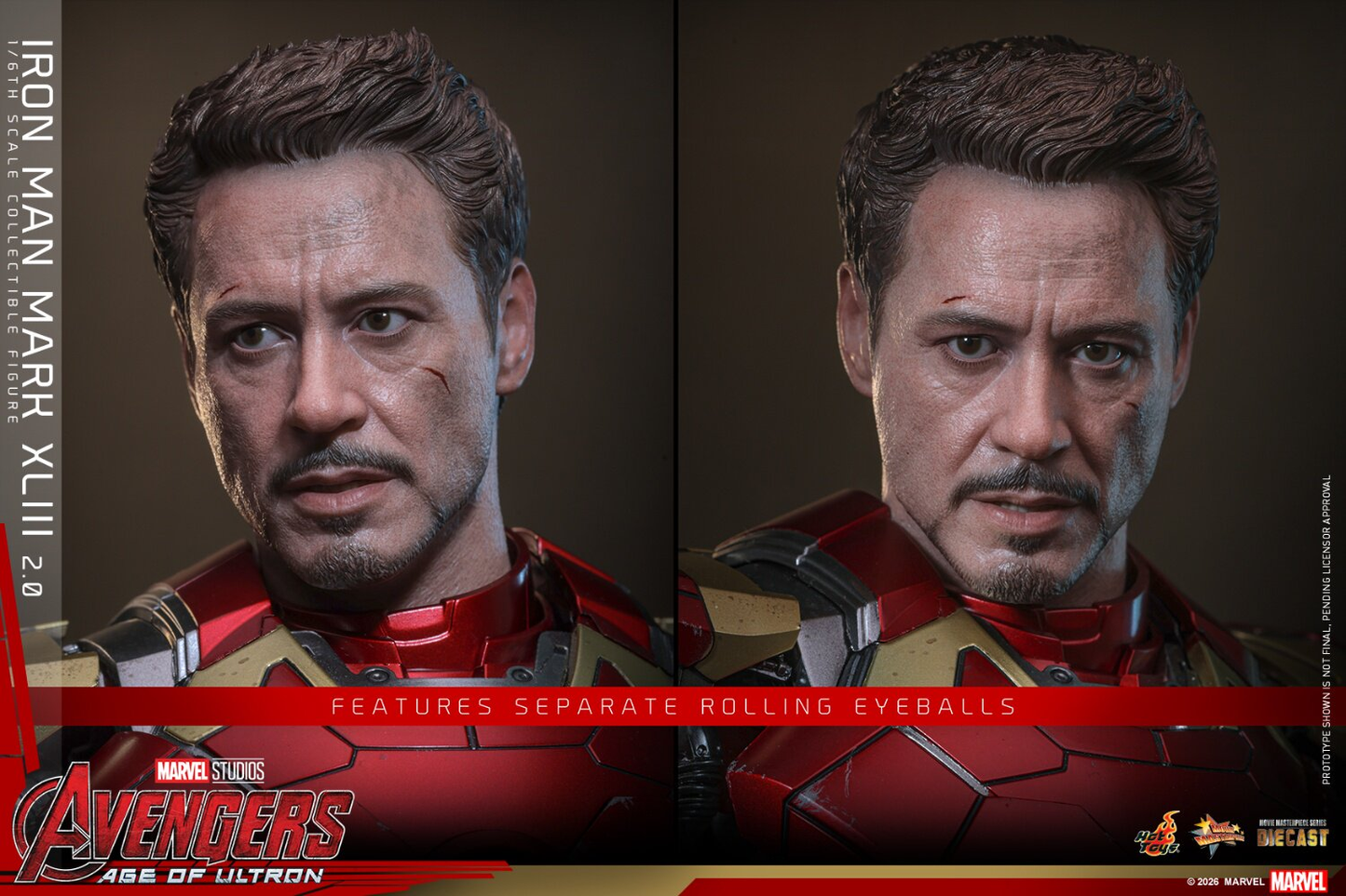 Hottoys - Iron Man Mark XLIII (2.0) [MMS865D80 / MMS866D81] [Licensed] [2 Variants]