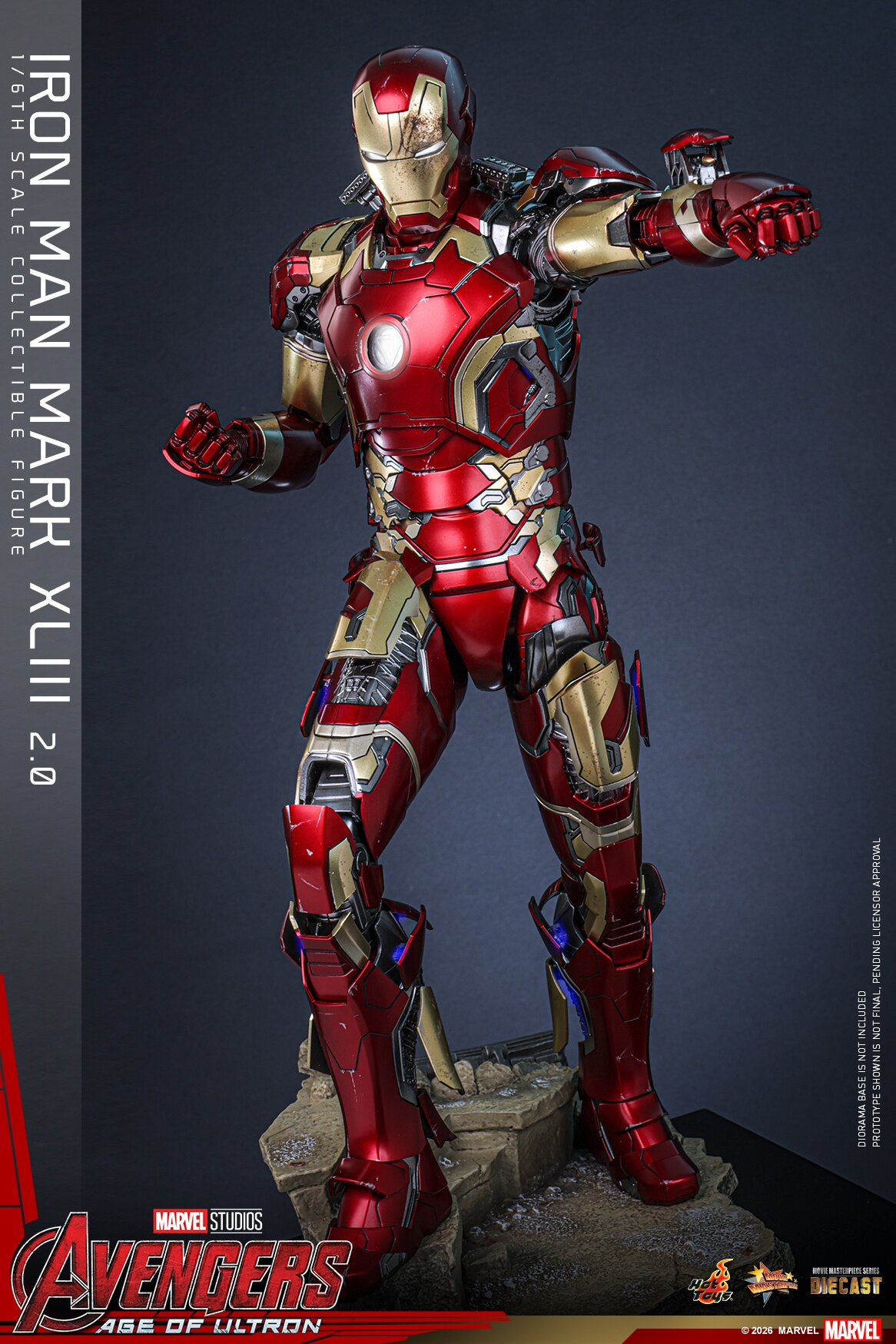 Hottoys - Iron Man Mark XLIII (2.0) [MMS865D80 / MMS866D81] [Licensed] [2 Variants]