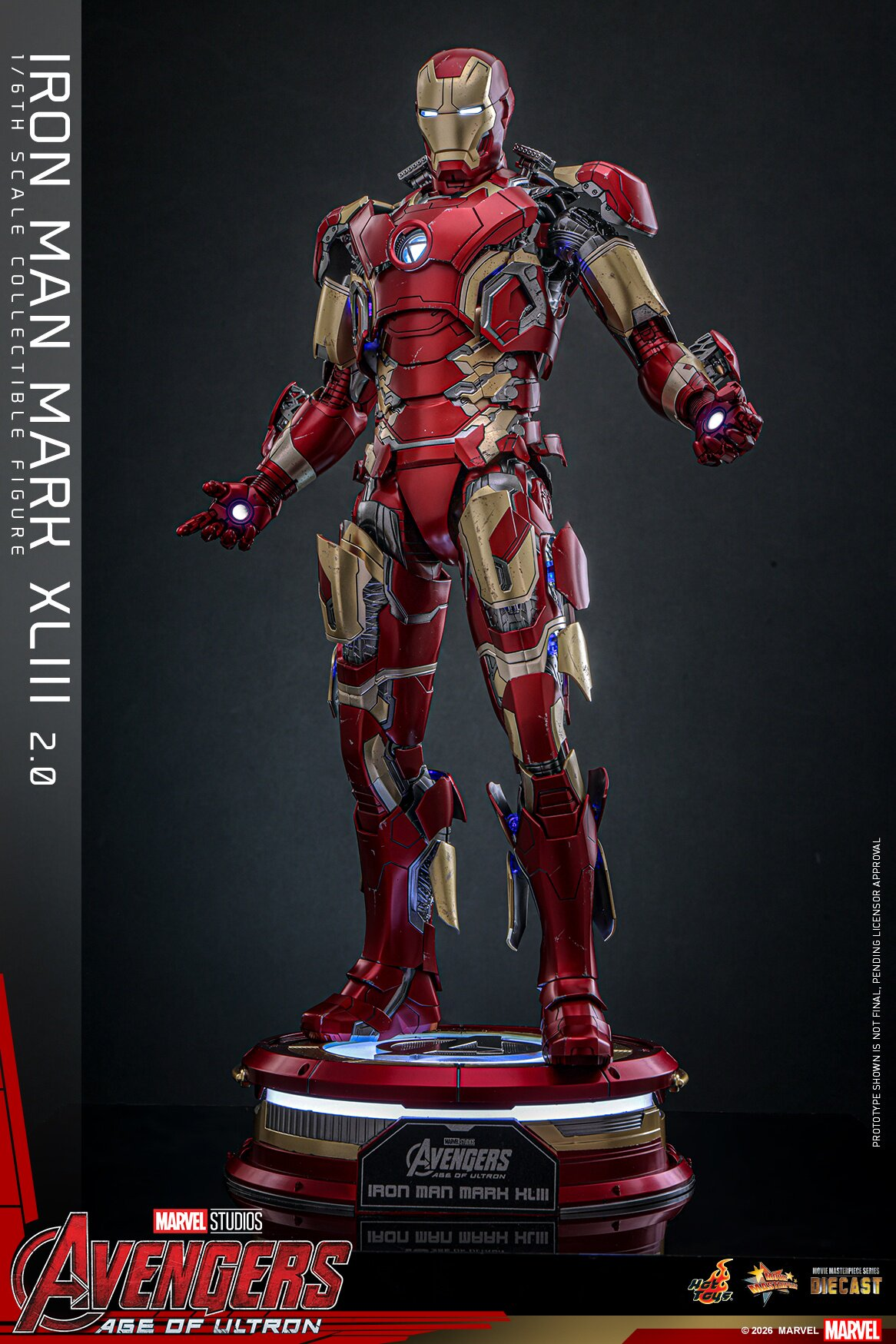 Hottoys - Iron Man Mark XLIII (2.0) [MMS865D80 / MMS866D81] [Licensed] [2 Variants]