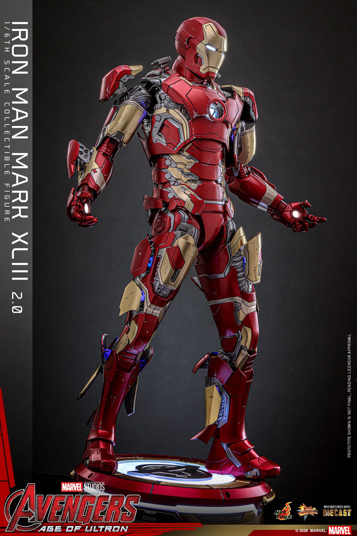 Hottoys - Iron Man Mark XLIII (2.0) [MMS865D80 / MMS866D81] [Licensed] [2 Variants]