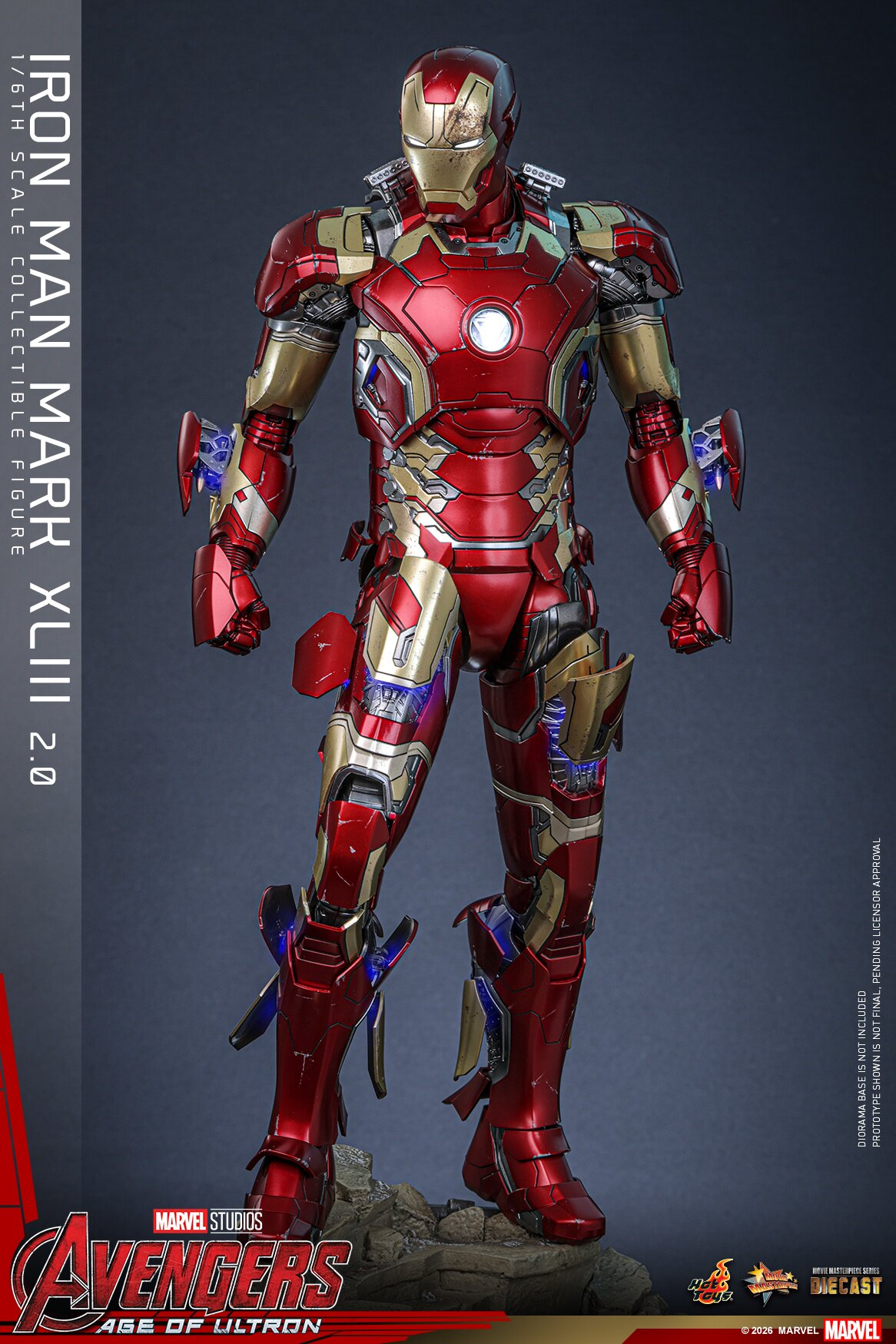 Hottoys - Iron Man Mark XLIII (2.0) [MMS865D80 / MMS866D81] [Licensed] [2 Variants]