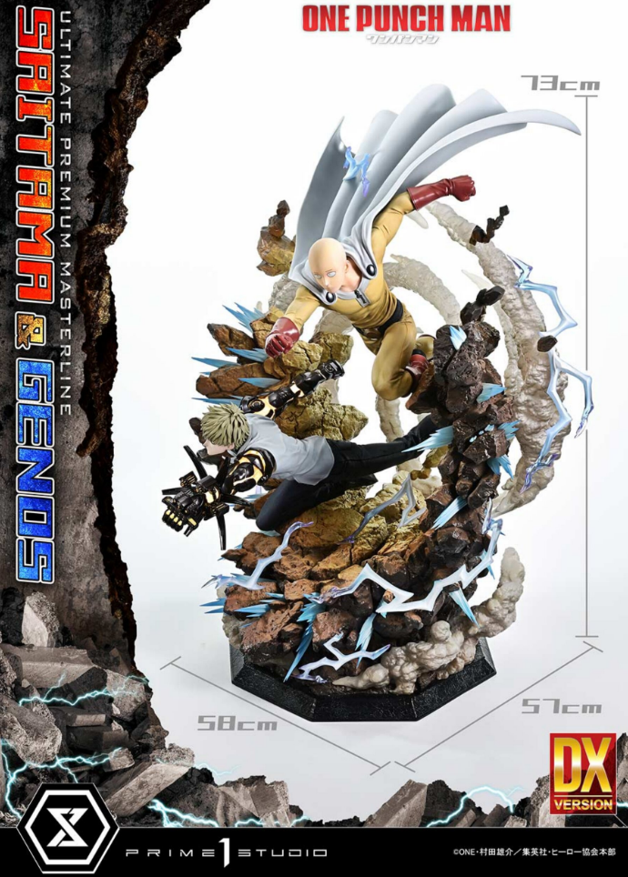 Prime 1 Studio - Saitama & Genos [UPMOPM-01 / UPMOPM-01DX / UPMOPM-01DXS] [Licensed] [3 Variants]