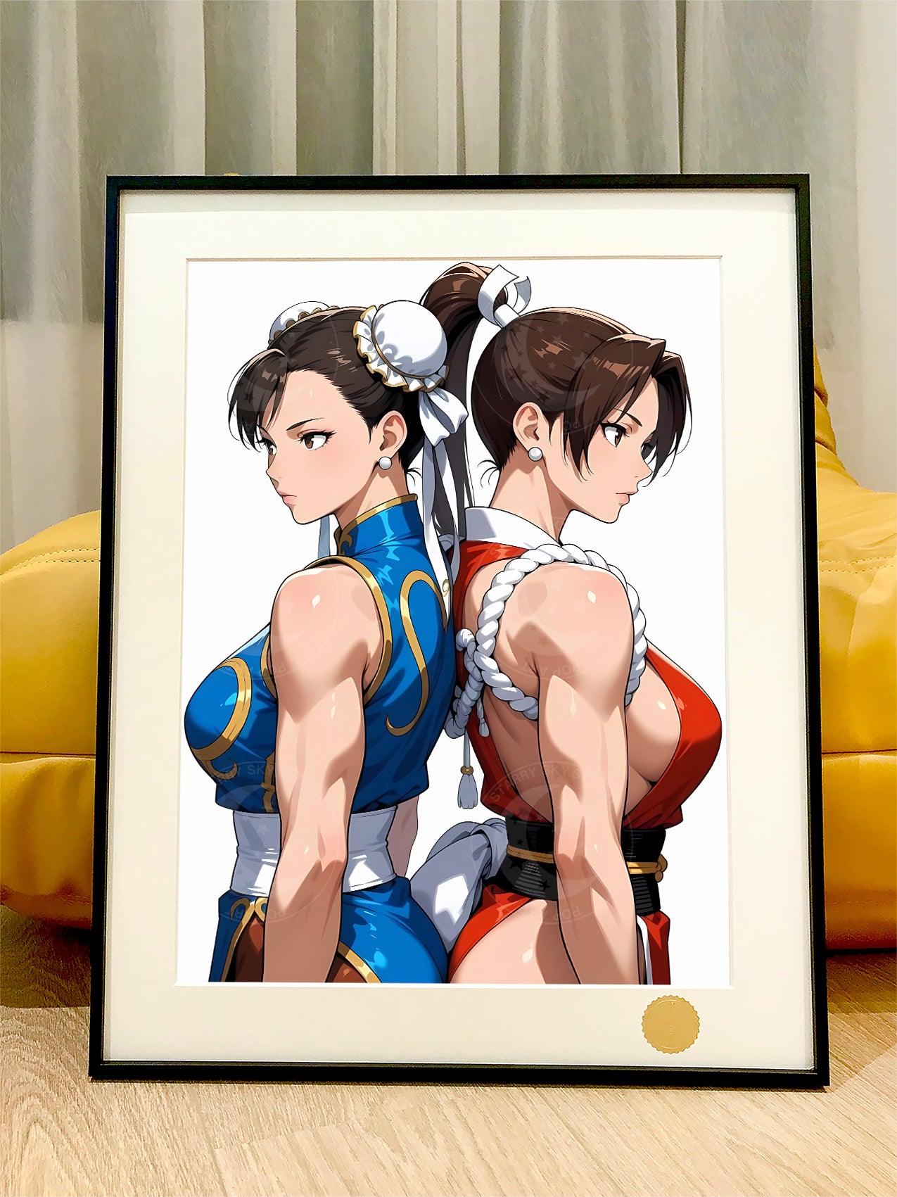 Xing Kong Studio - Chun-Li & Mai Shiranui Poster Frame [2 Variants]