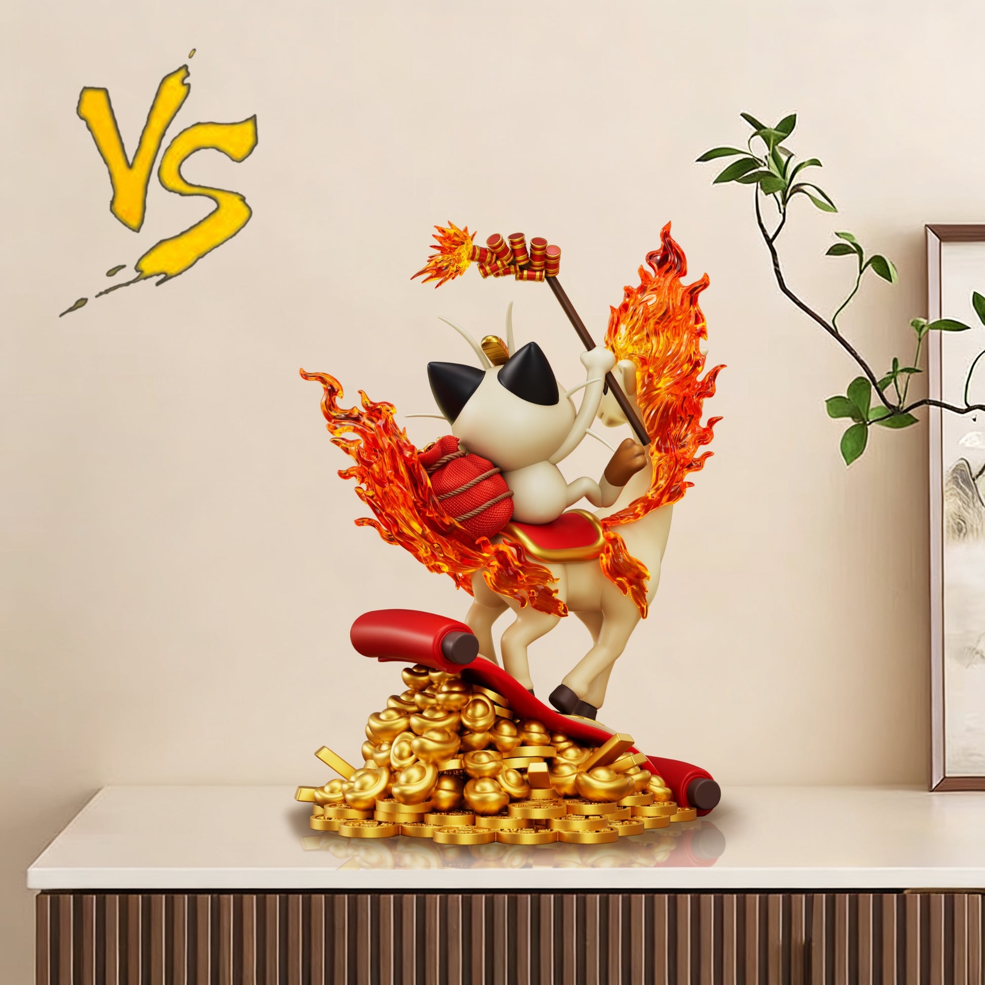 Vs Studio - Lucky Meowth & Rapidash