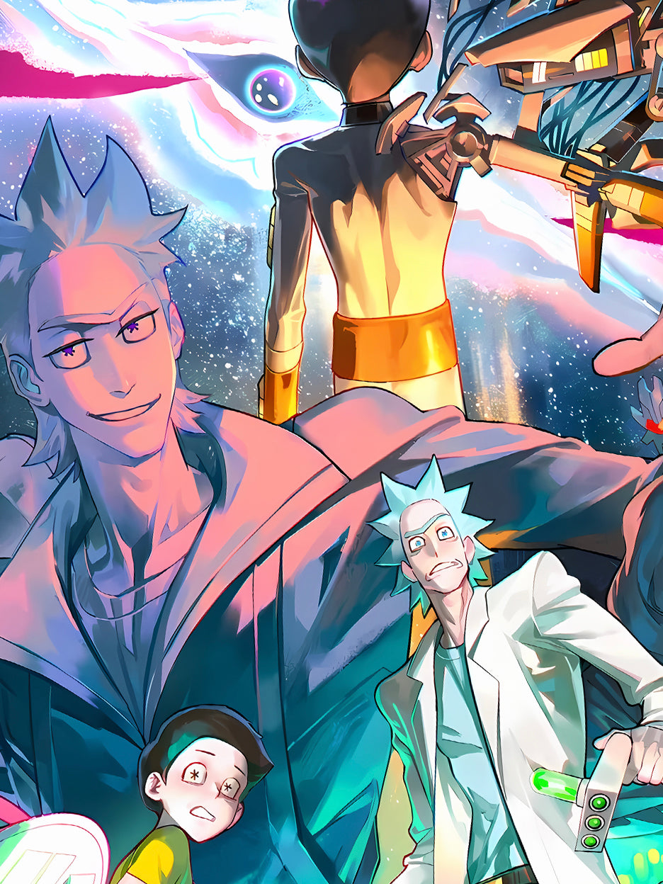 Xing Kong Studio - Rick and Morty Poster Frame [2 Variants]