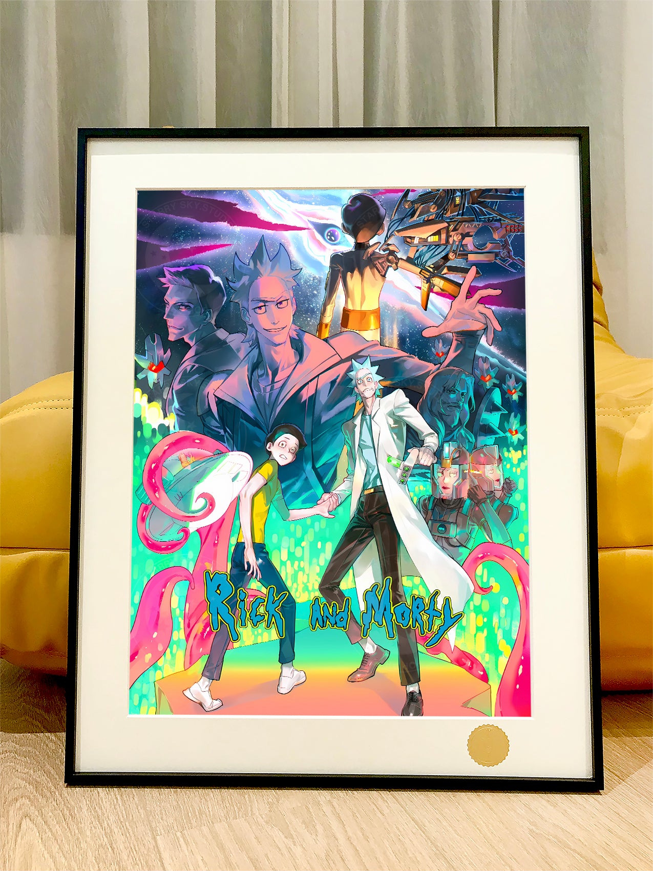 Xing Kong Studio - Rick and Morty Poster Frame [2 Variants]