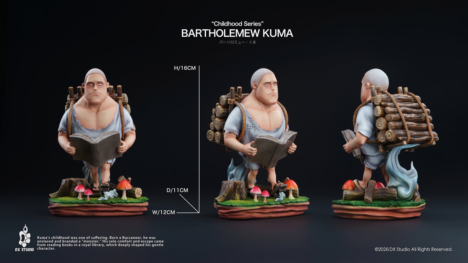 DX Studio - Gecko Moria X Bartholomew Kuma X Boa Hancock [3 Variants]