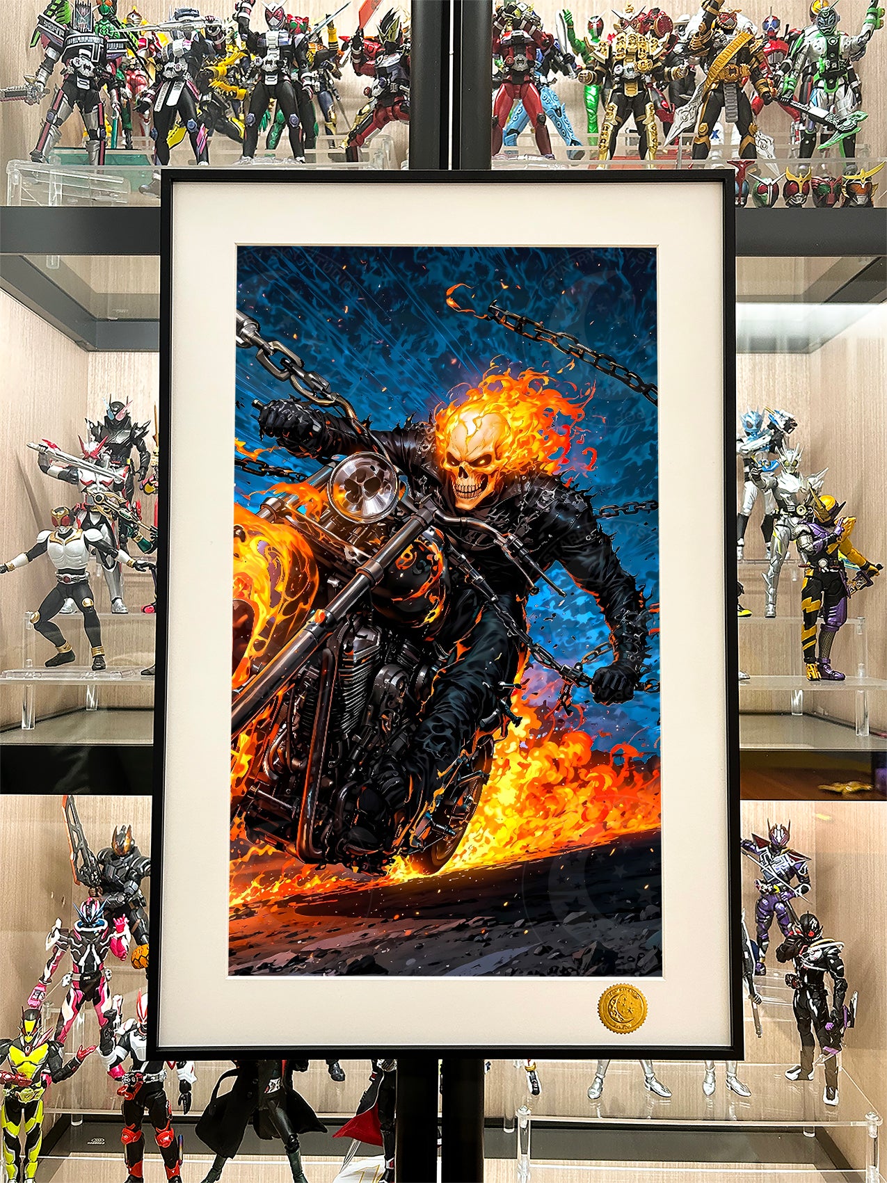 Xing Kong Studio - Ghost Rider Poster Frame [2 Variants]