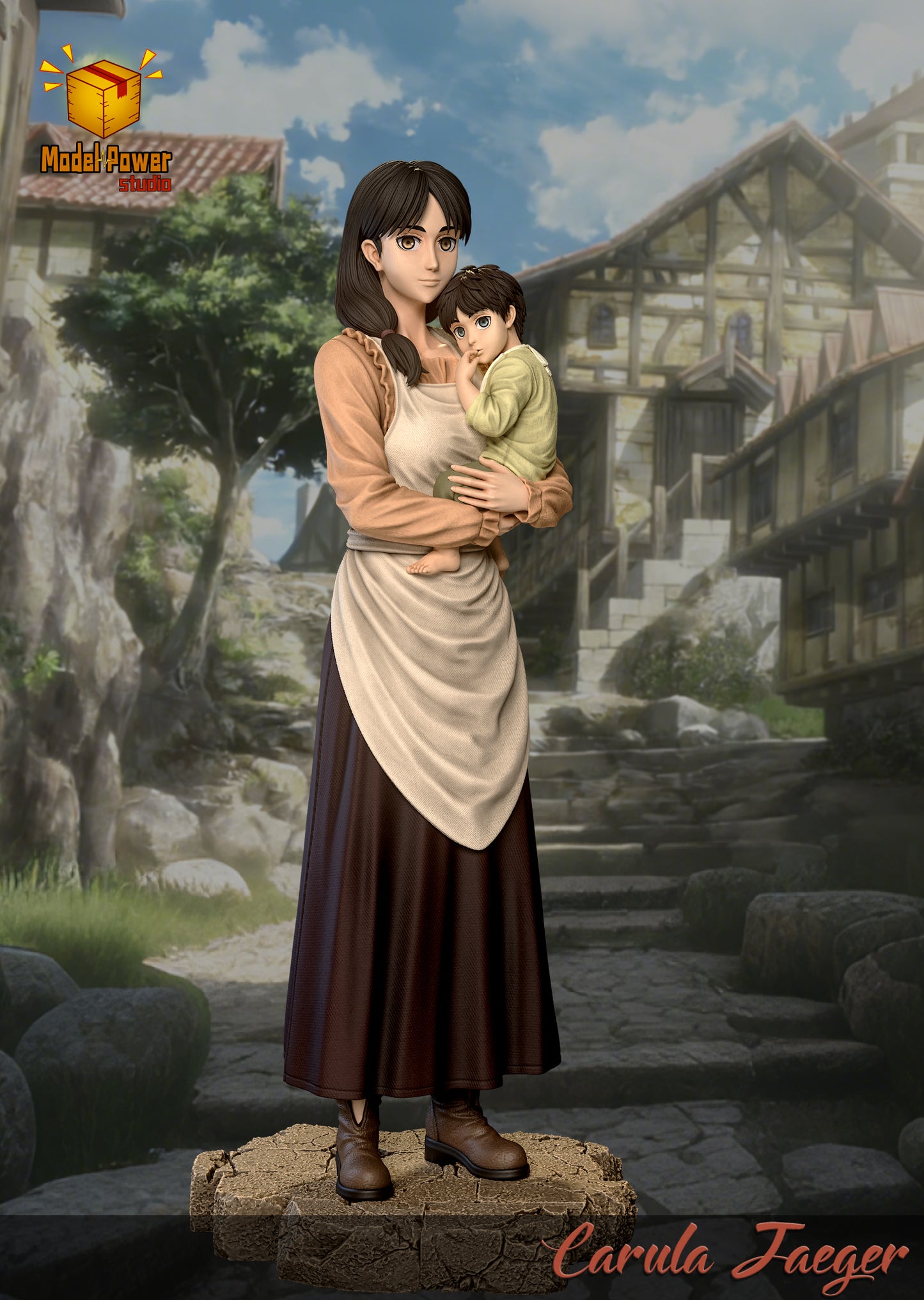 Model Power Studio - Carla Jaeger X Eren Jaeger