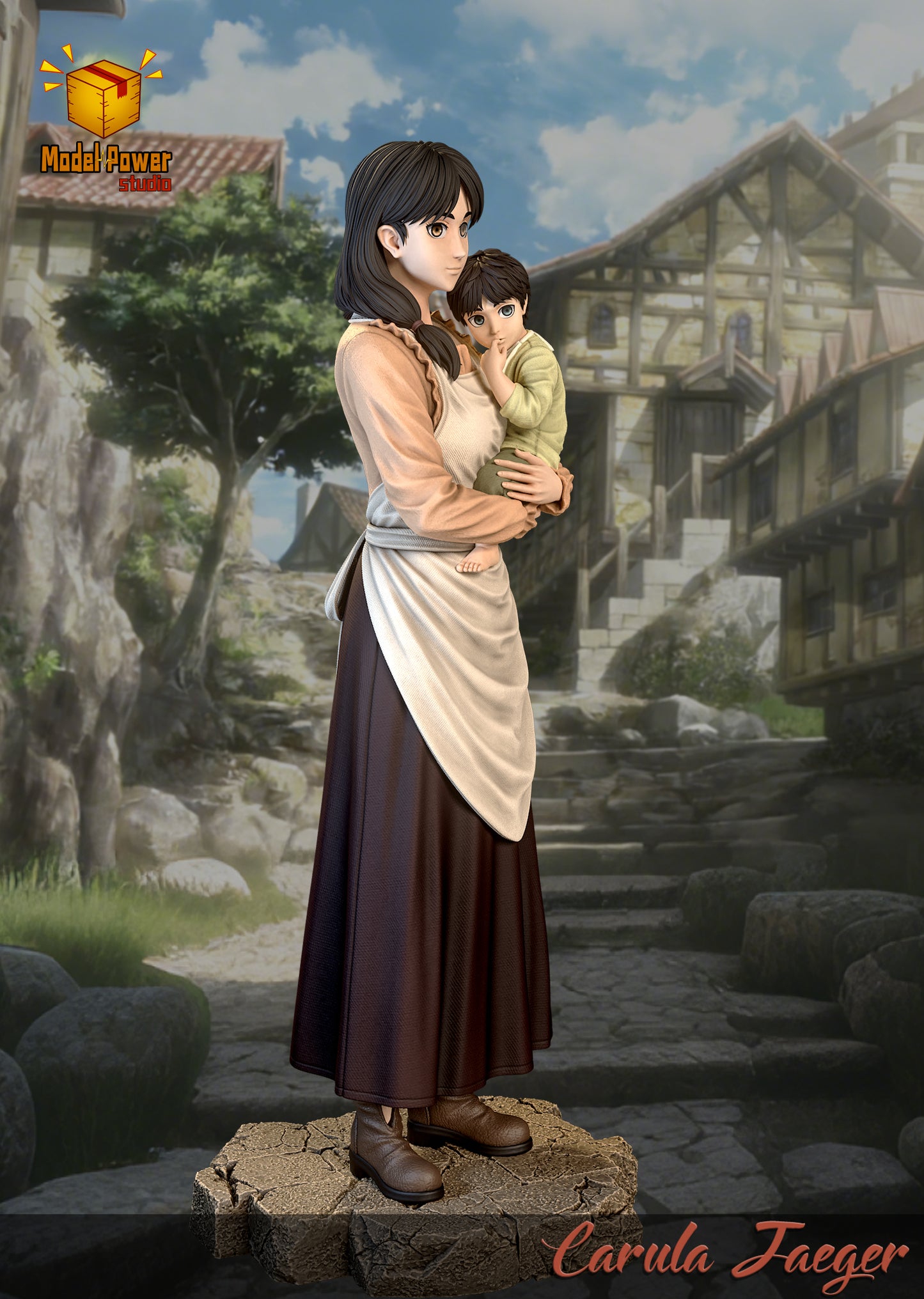 Model Power Studio - Carla Jaeger X Eren Jaeger