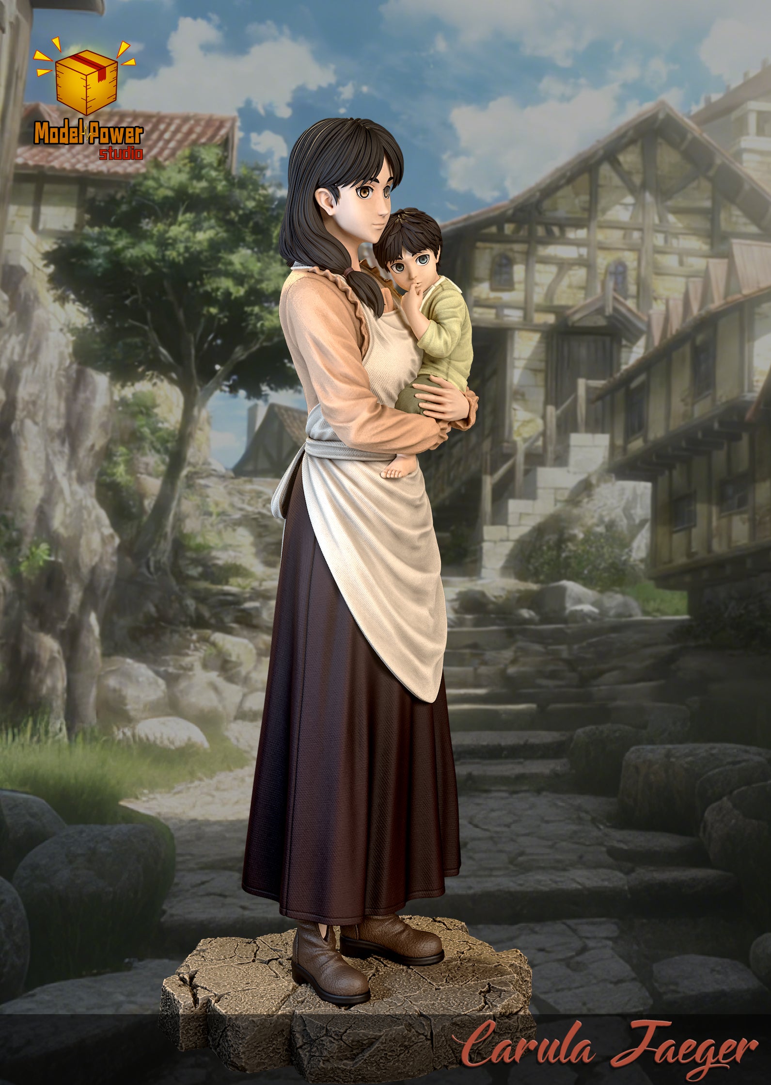 Model Power Studio - Carla Jaeger X Eren Jaeger