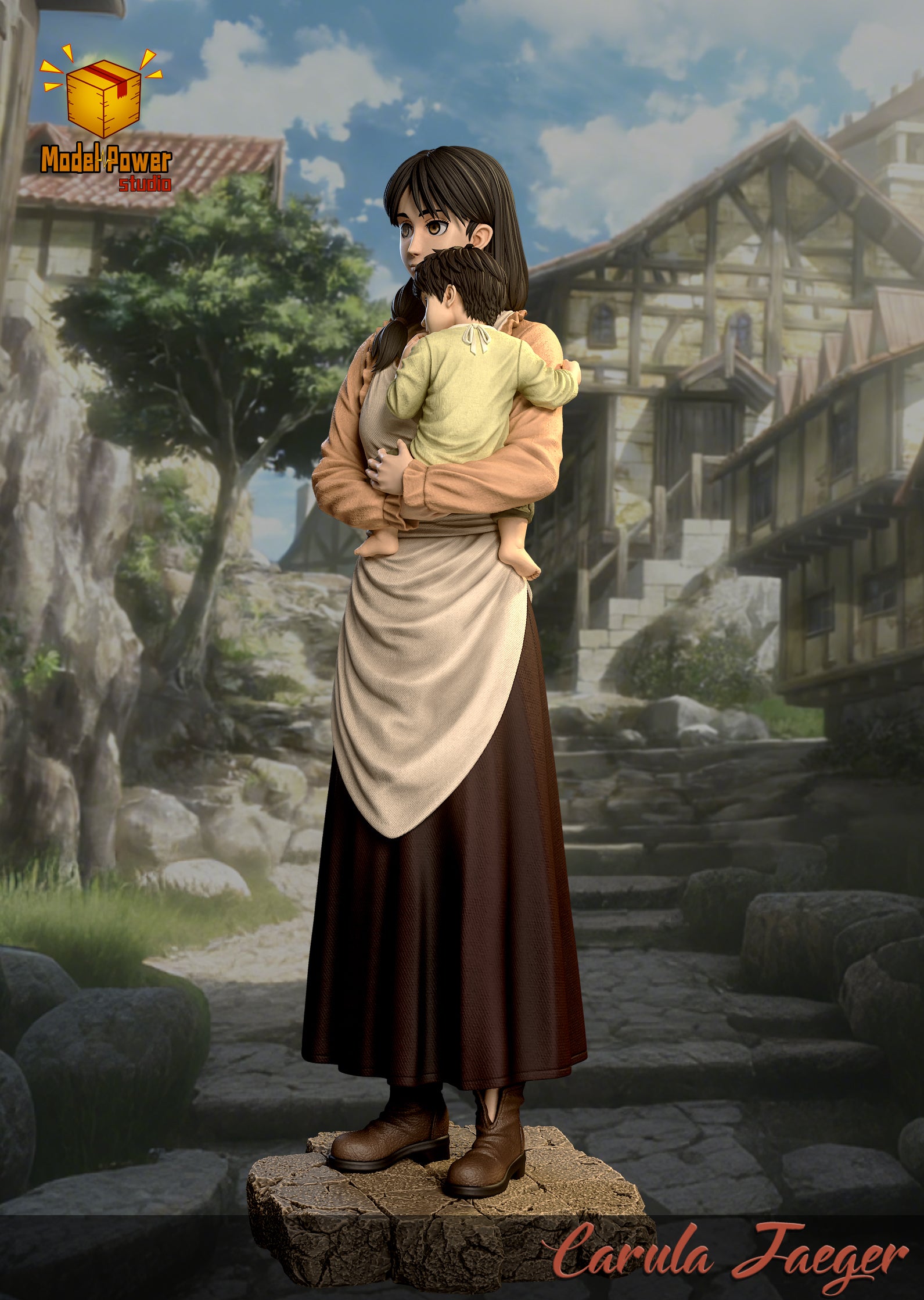 Model Power Studio - Carla Jaeger X Eren Jaeger