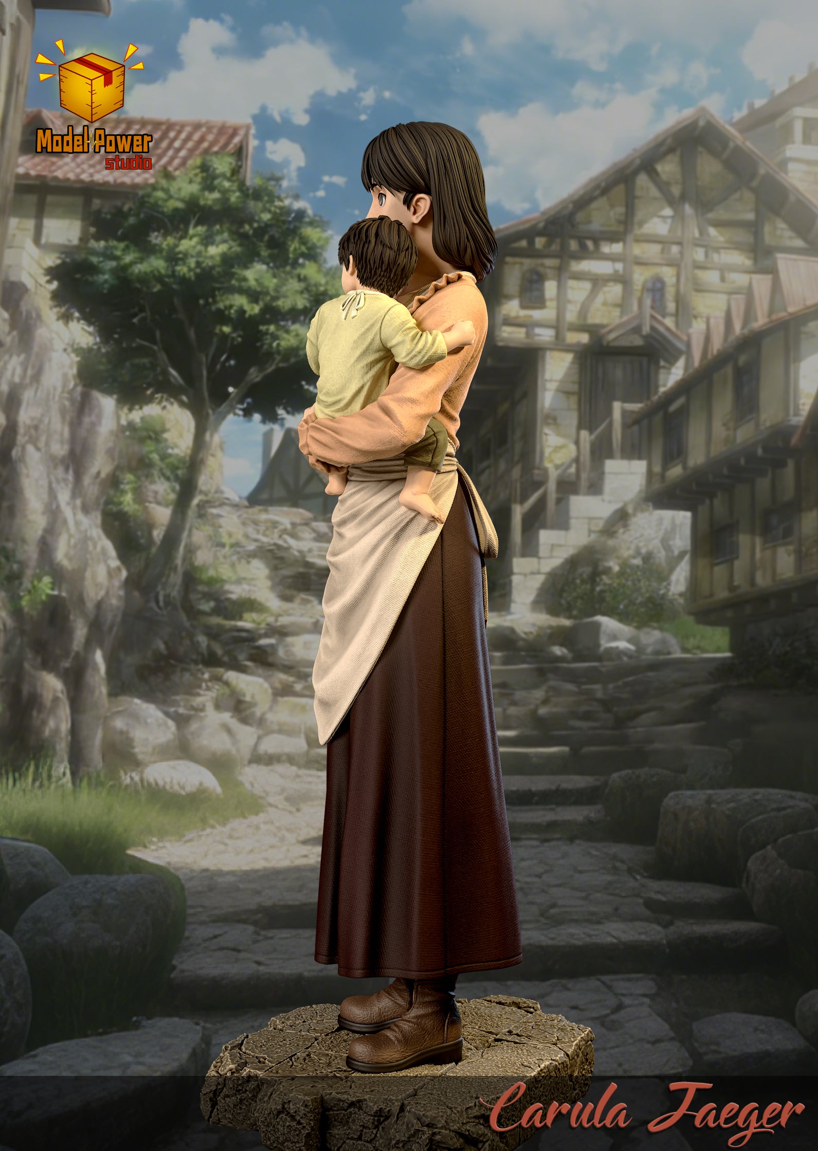 Model Power Studio - Carla Jaeger X Eren Jaeger