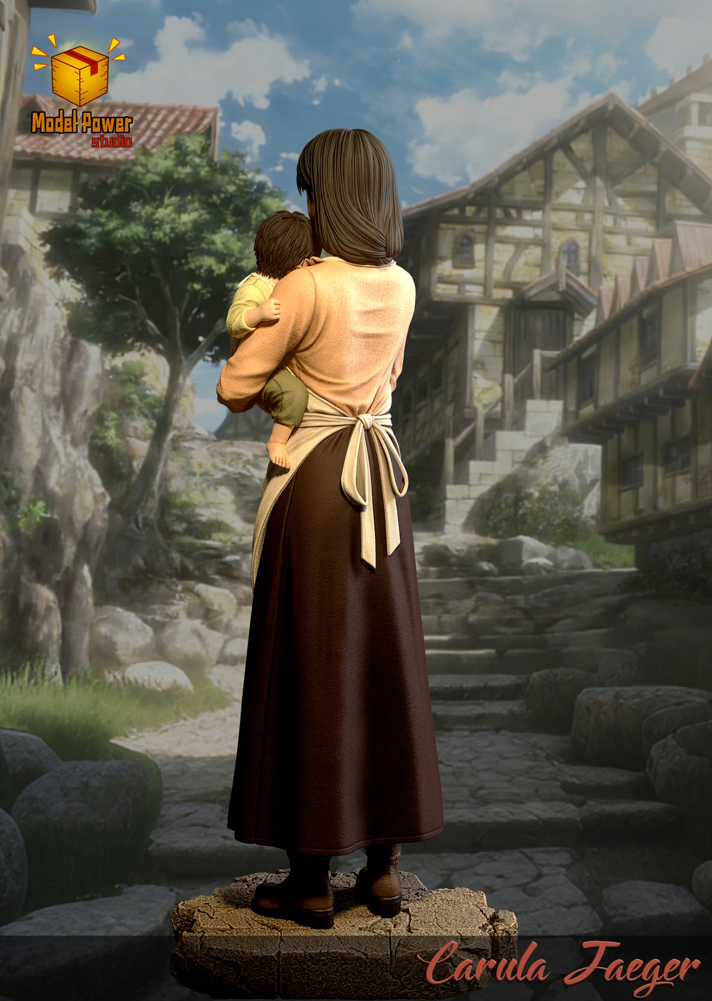 Model Power Studio - Carla Jaeger X Eren Jaeger