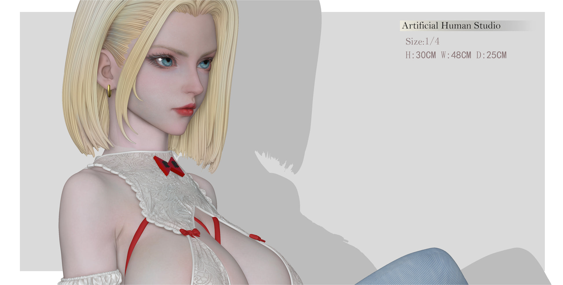 Artificial Human Studio - Android 18 Realistic