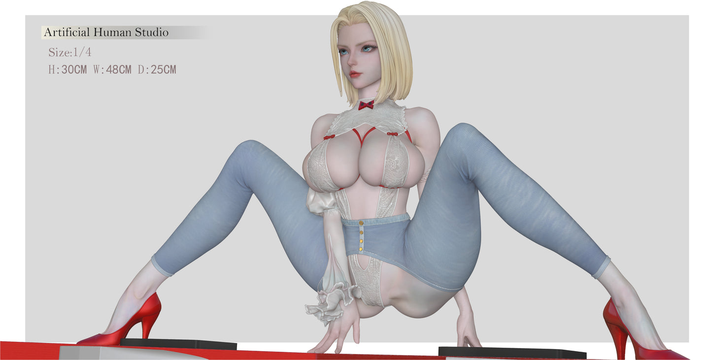 Artificial Human Studio - Android 18 Realistic