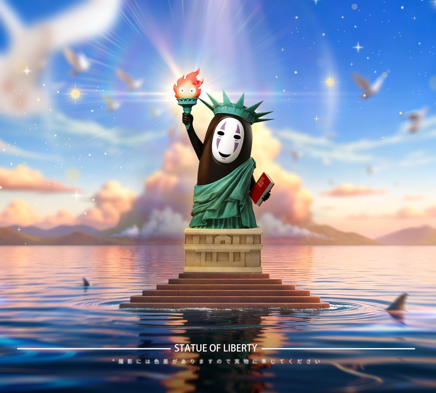 Long Miao Studio X Lucky Studio - No-Face COS Statue Of Liberty [2 Variants]