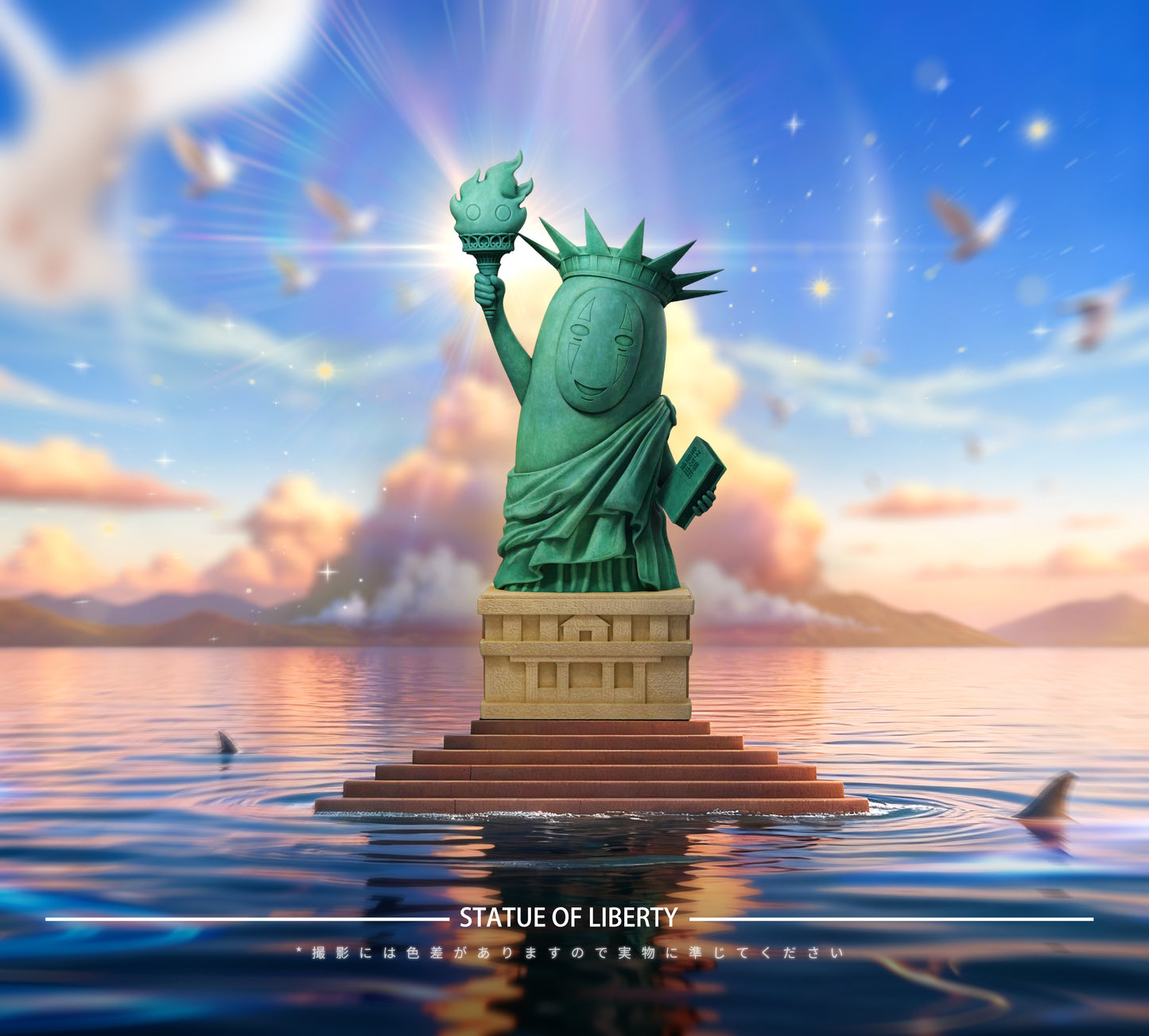 Long Miao Studio X Lucky Studio - No-Face COS Statue Of Liberty [2 Variants]