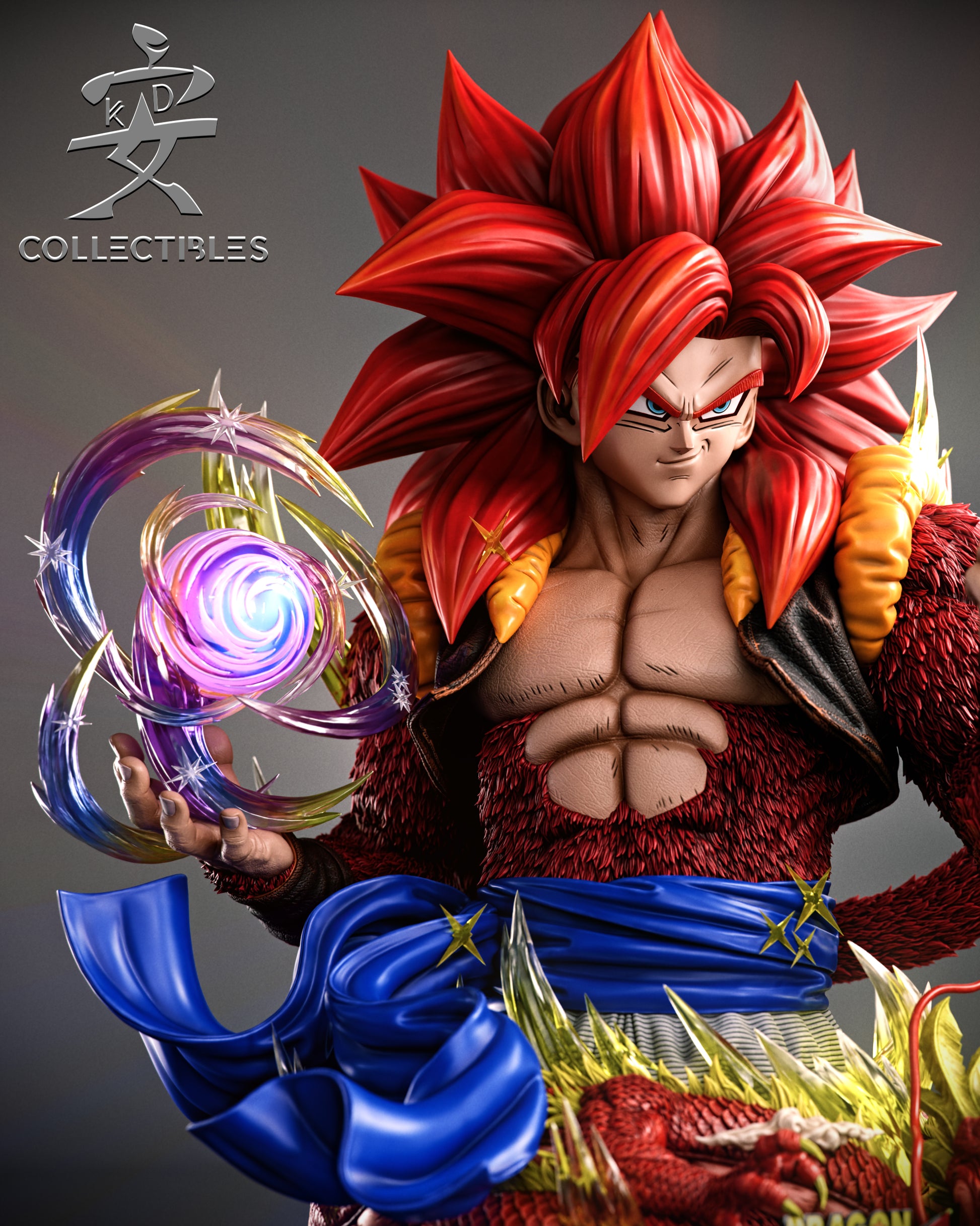 Kd Collectibles - Super Saiyan Gogeta Bust