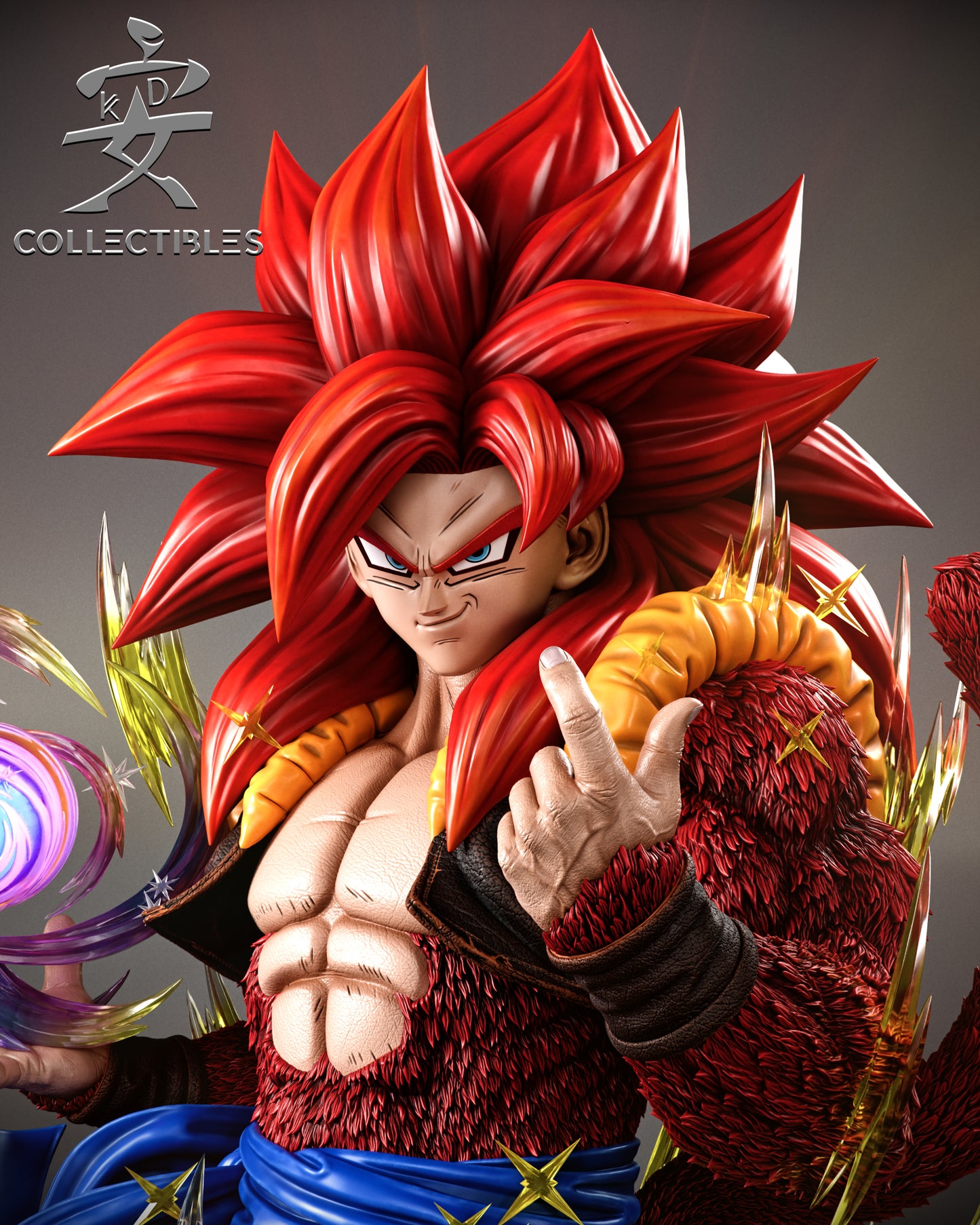 Kd Collectibles - Super Saiyan Gogeta Bust