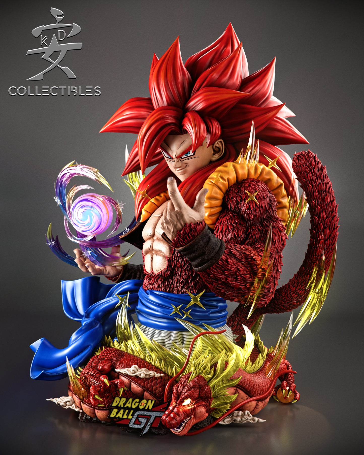 Kd Collectibles - Super Saiyan Gogeta Bust