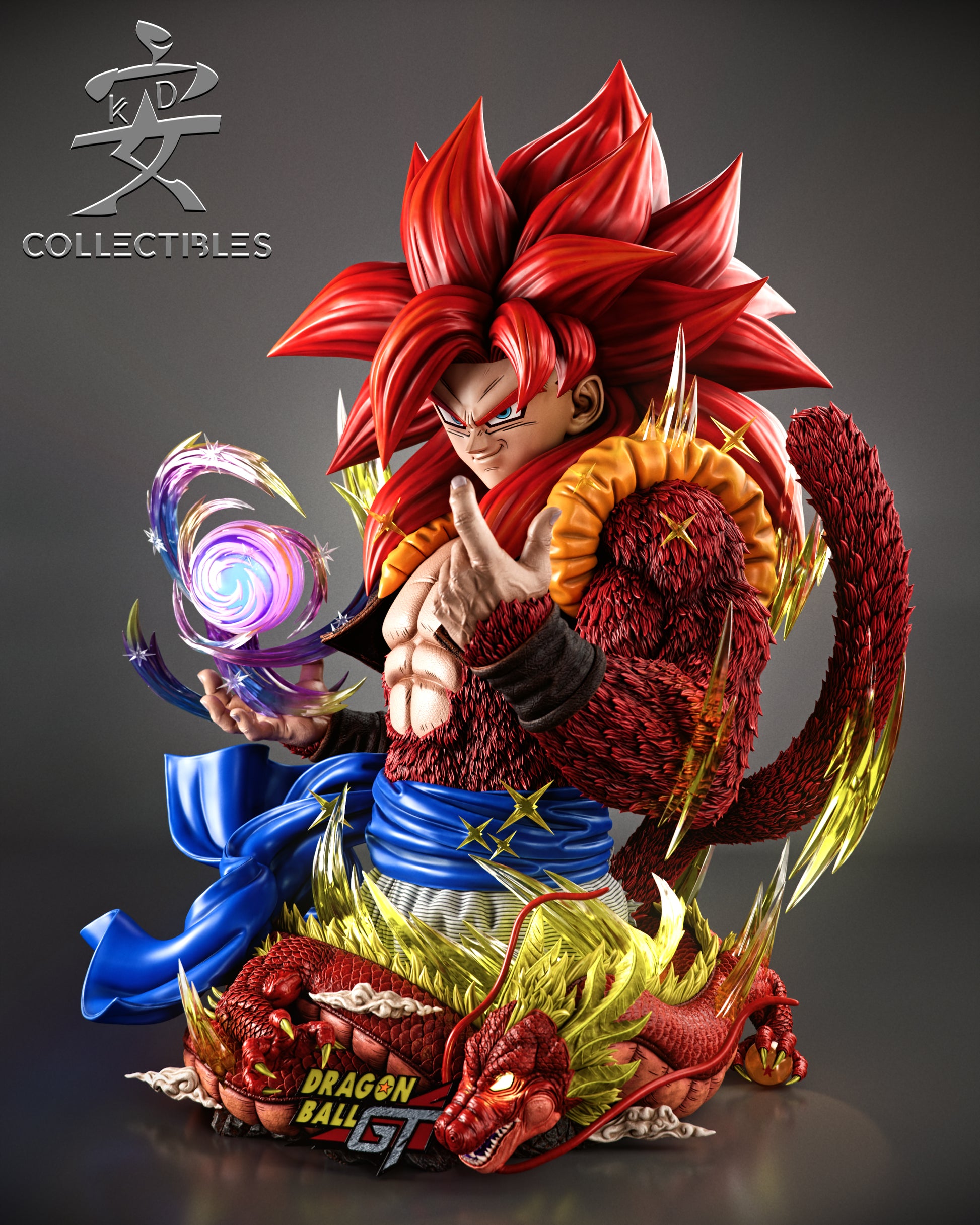 Kd Collectibles - Super Saiyan Gogeta Bust