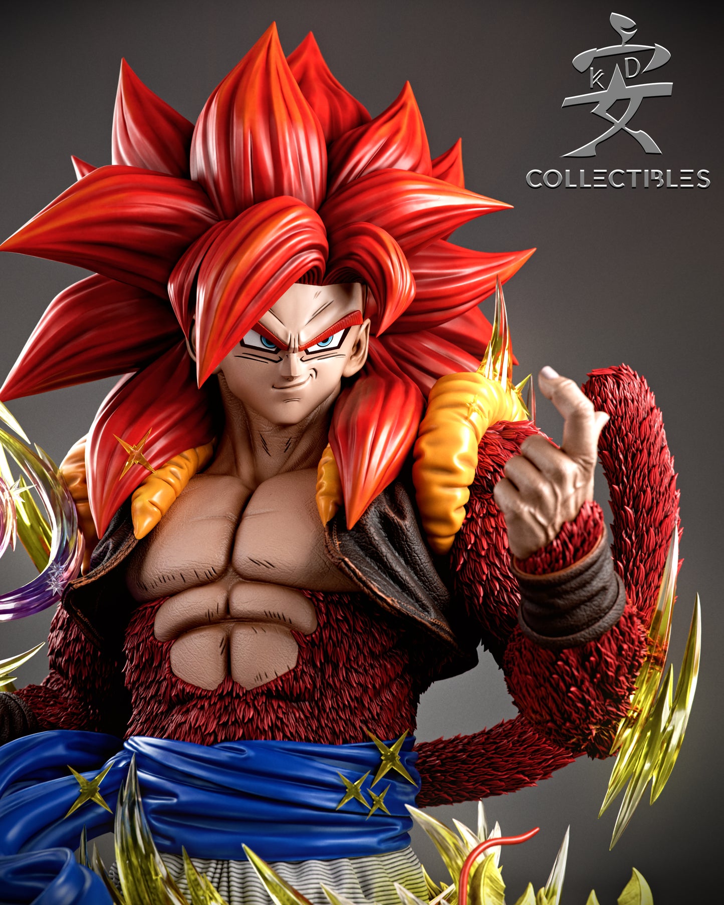 Kd Collectibles - Super Saiyan Gogeta Bust