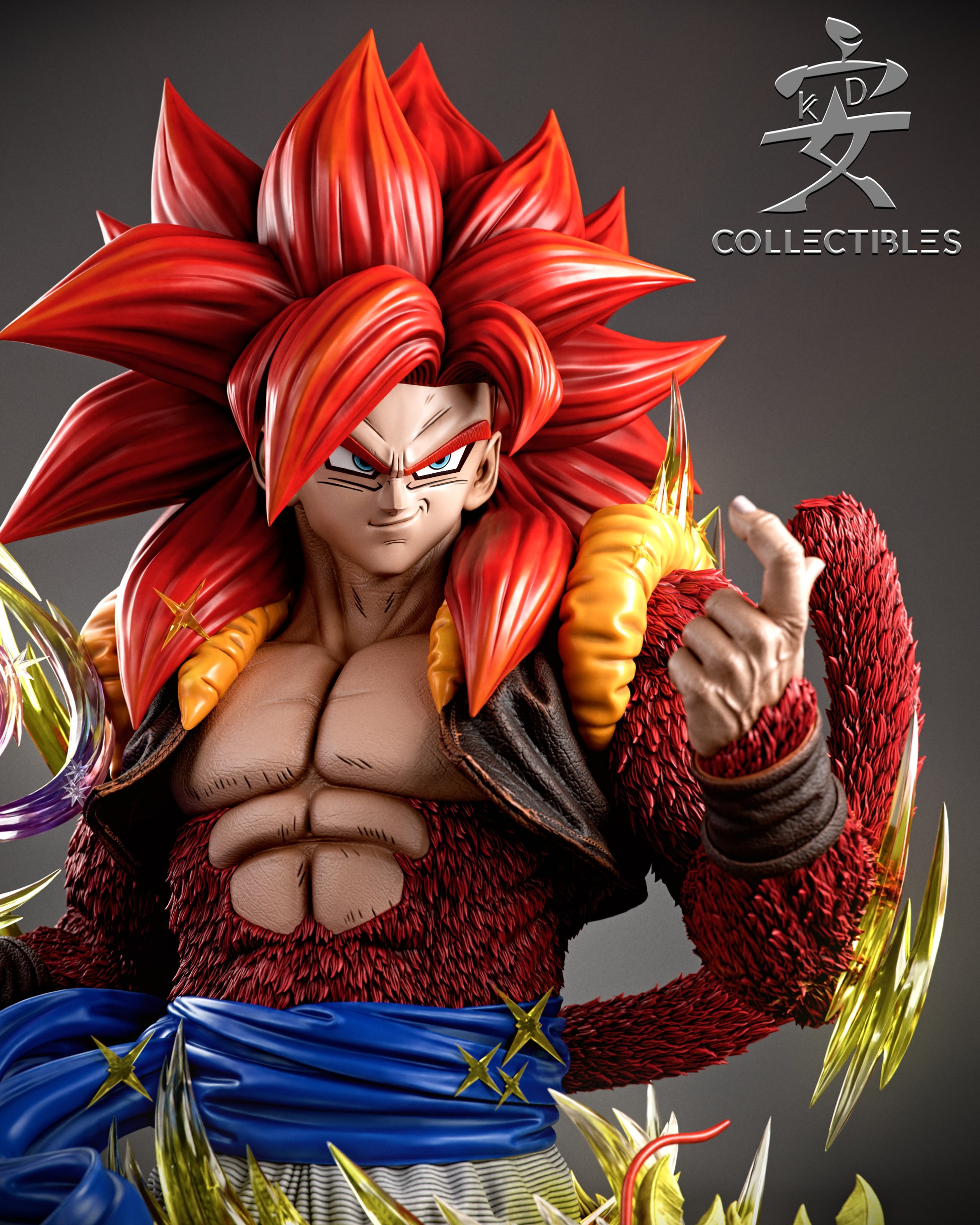 Kd Collectibles - Super Saiyan Gogeta Bust