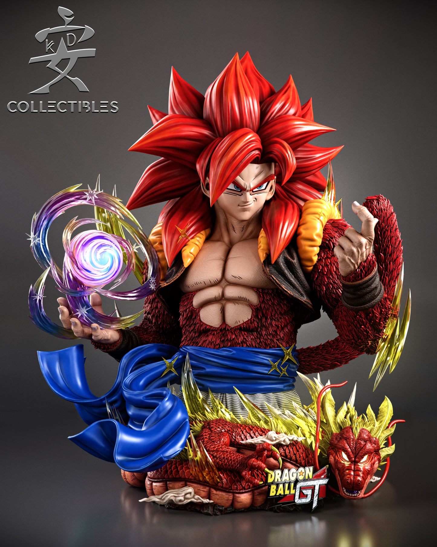 Kd Collectibles - Super Saiyan Gogeta Bust