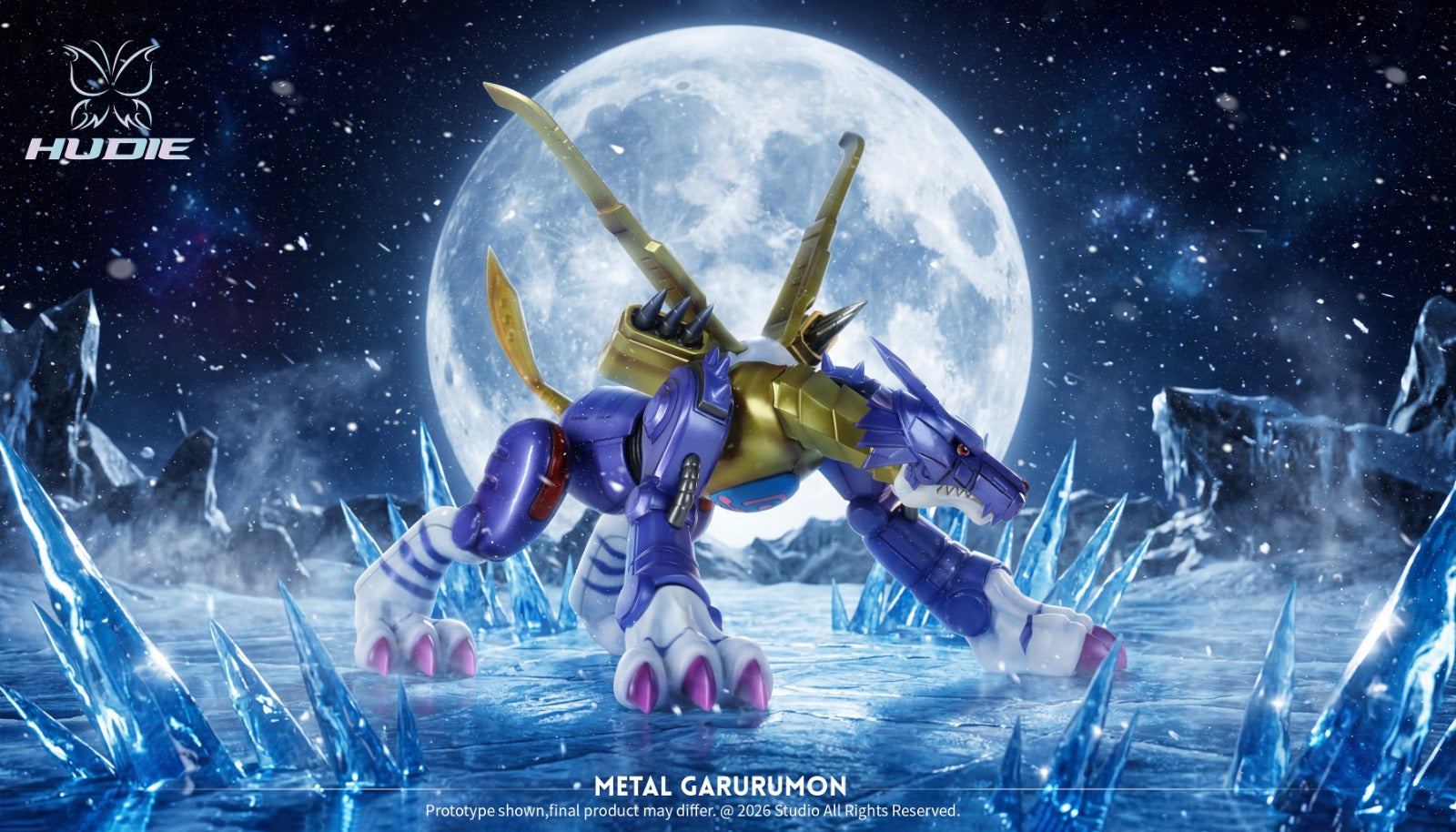 Hudie Studio - Metal Garurumon