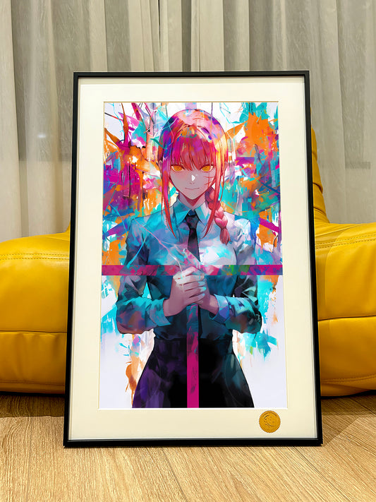 Xing Kong Studio - Cross Makima Poster Frame [2 Variants]