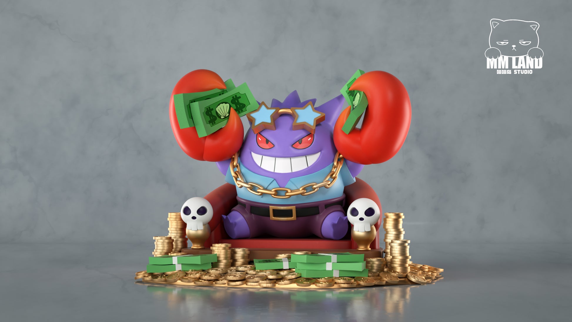 MMLAND Studio - Gengar With Money [2 Variants]