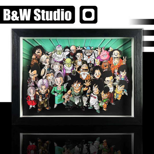 B&W Studio - Dragon Ball Ending 3D Poster Frame [KKNM-005]