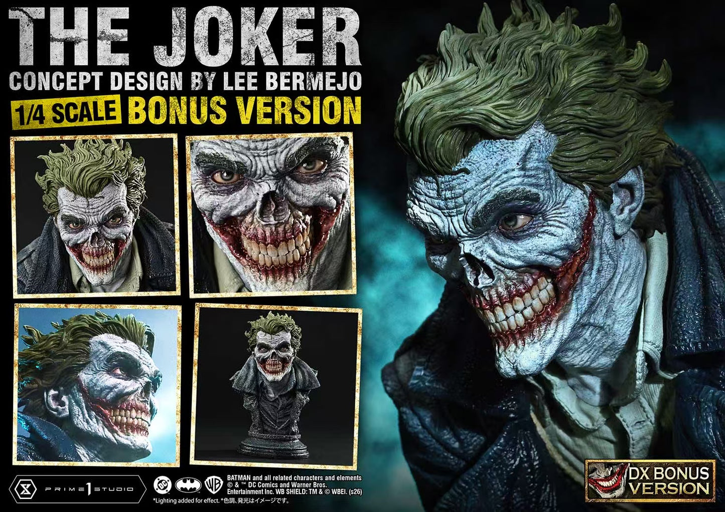 Prime 1 Studio - The Joker [UPMDC-15 / UPMDC-15DX / UPMDC-15DXS] [Licensed] [3 Variants]