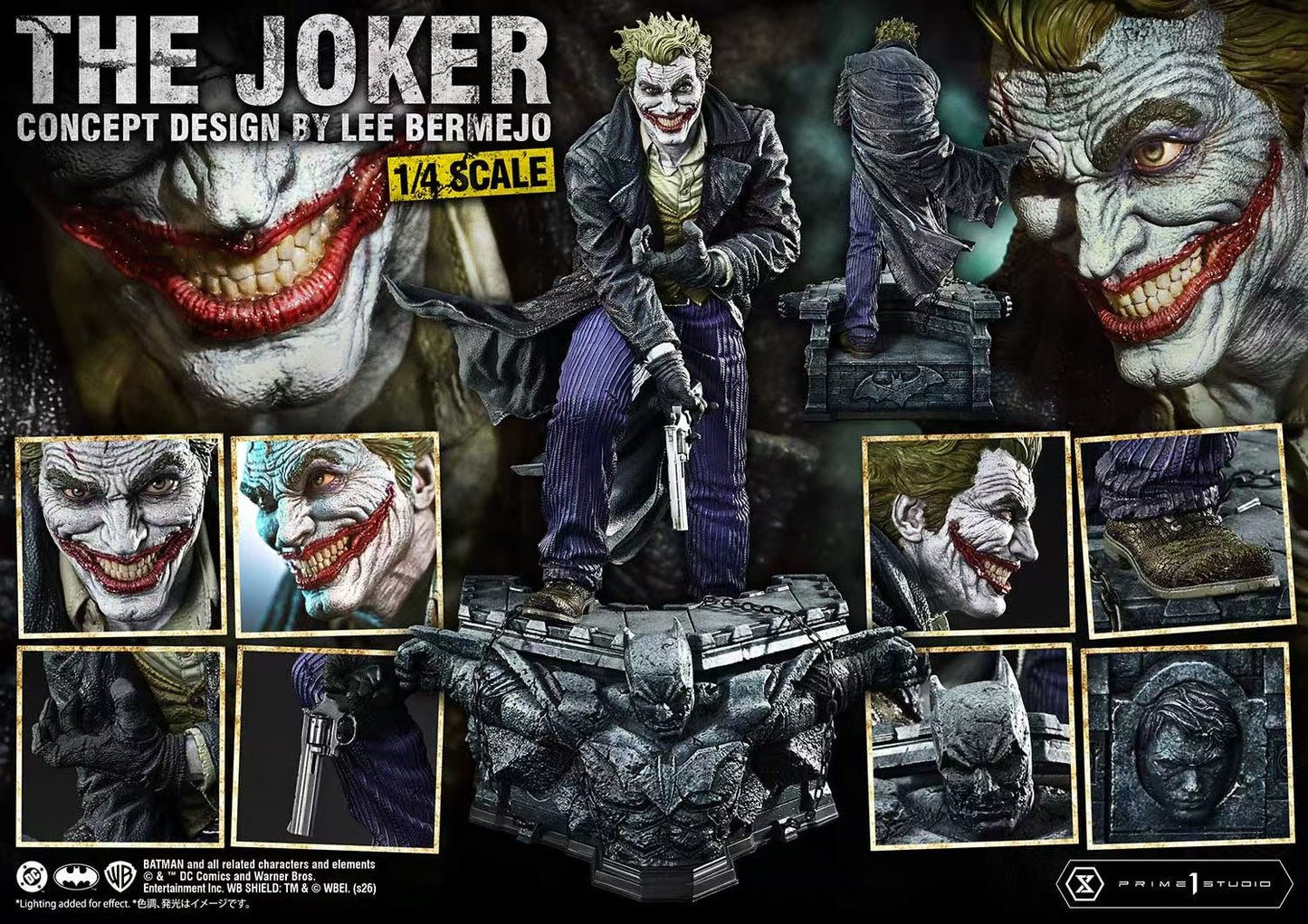 Prime 1 Studio - The Joker [UPMDC-15 / UPMDC-15DX / UPMDC-15DXS] [Licensed] [3 Variants]