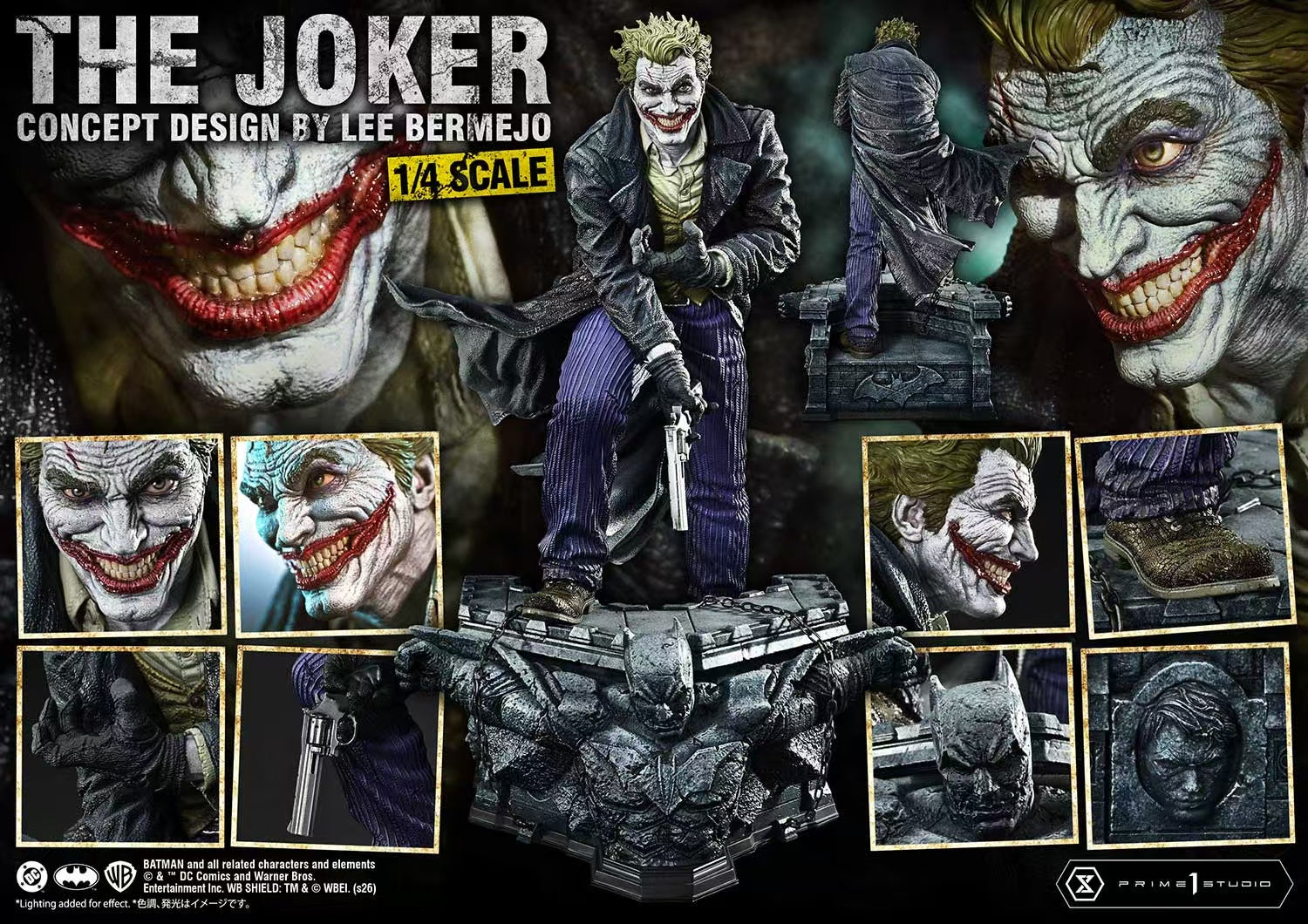 Prime 1 Studio - The Joker [UPMDC-15 / UPMDC-15DX / UPMDC-15DXS] [Licensed] [3 Variants]