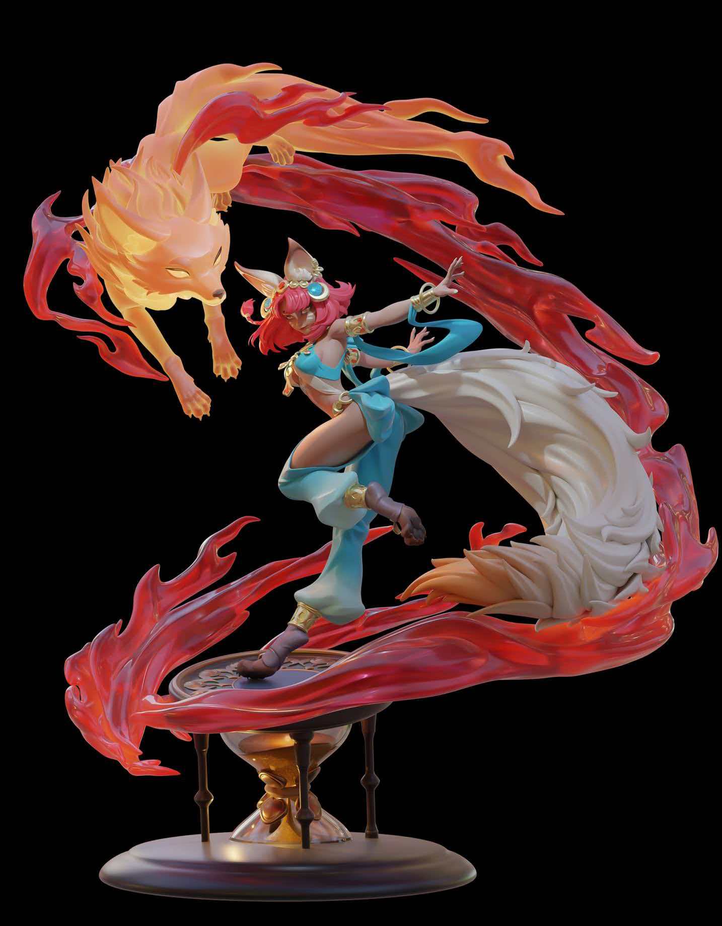 XC Studio - Falling Fire Spirit Dance [2 Variants]