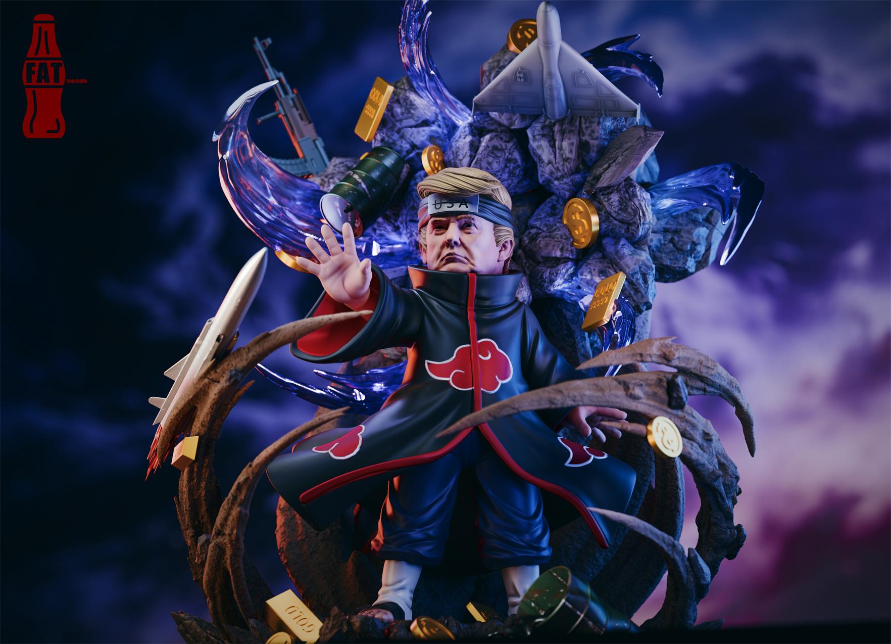 FAT BOY Studio - Trump Cosplay Naruto Akatsuki