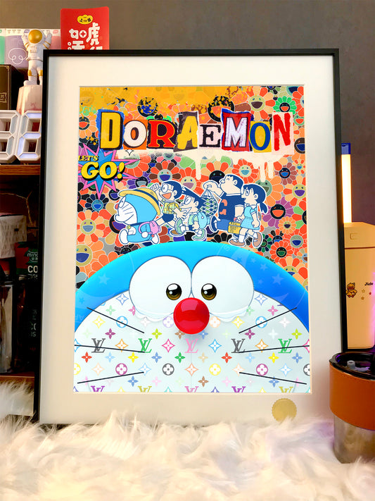 Xing Kong Studio x Zhao Wu - Sun Doraemon Poster Frame [2 Variants]