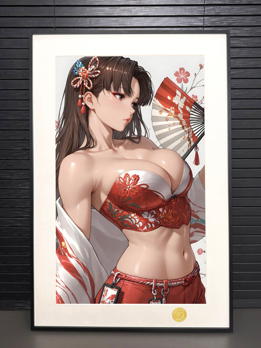H-TWO Studio - Mai Shiranui Poster Frame
