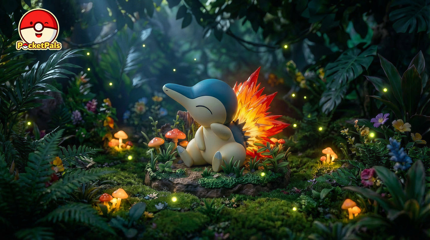 PocketPals Studio - Slow-Burning Spark: Cyndaquil [4 Variants]