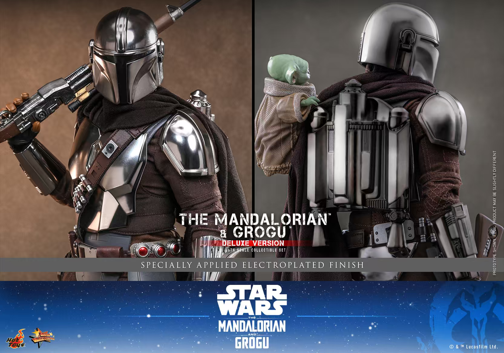 Hottoys - The Mandalorian and Grogu [Licensed]