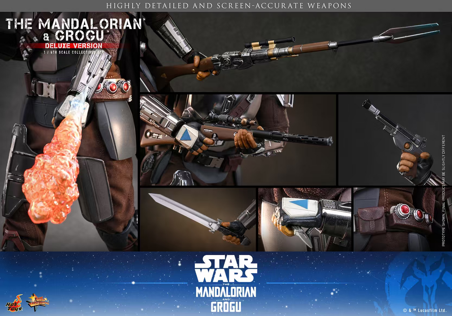 Hottoys - The Mandalorian and Grogu [Licensed]