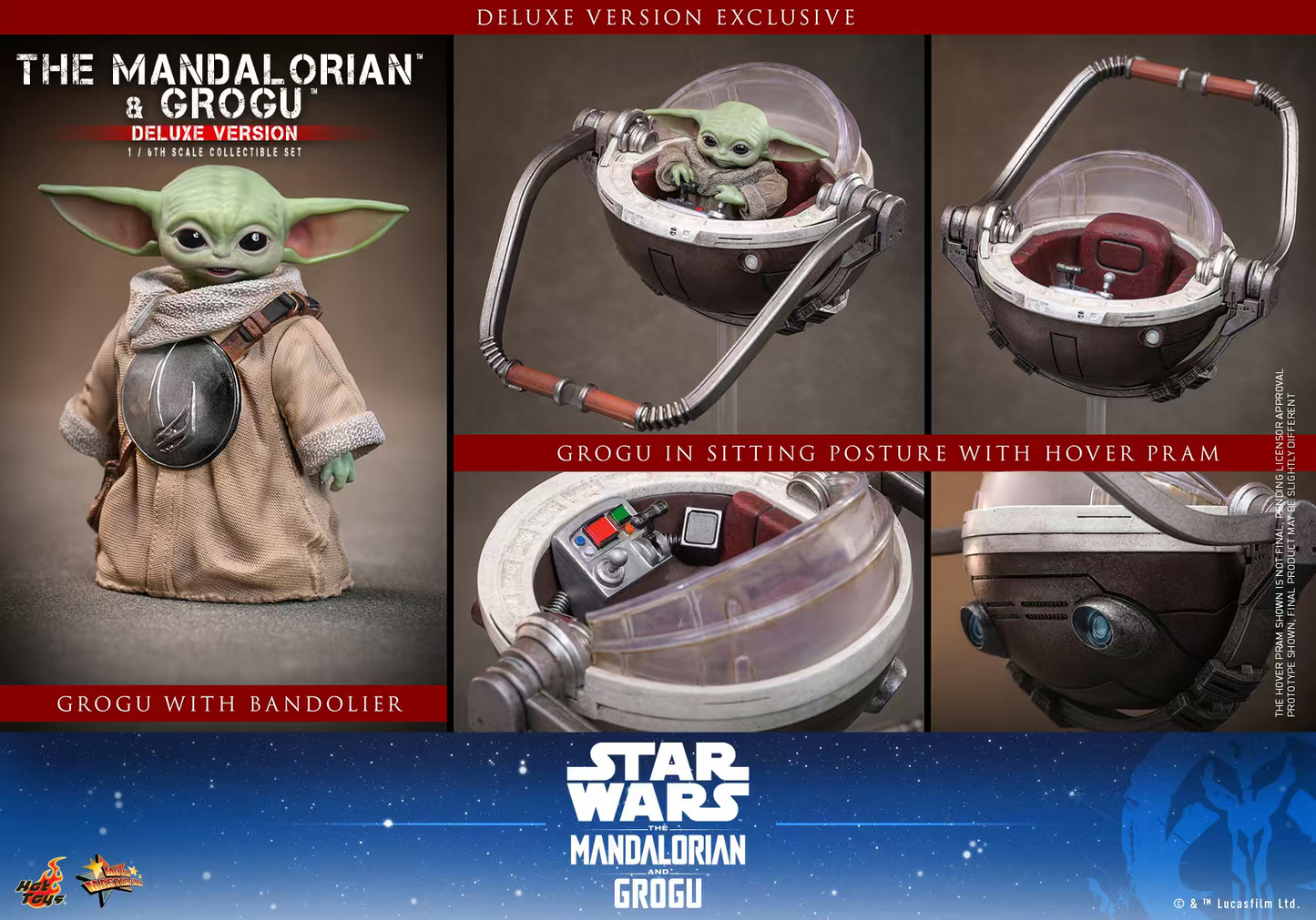 Hottoys - The Mandalorian and Grogu [Licensed]