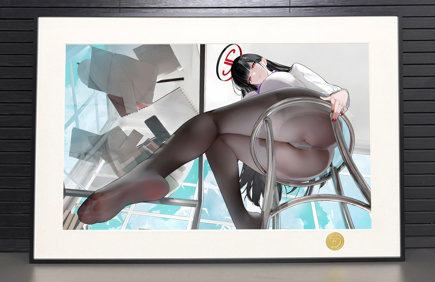 H-TWO Studio - Gentlewoman Tsukatsuki Rio Poster Frame